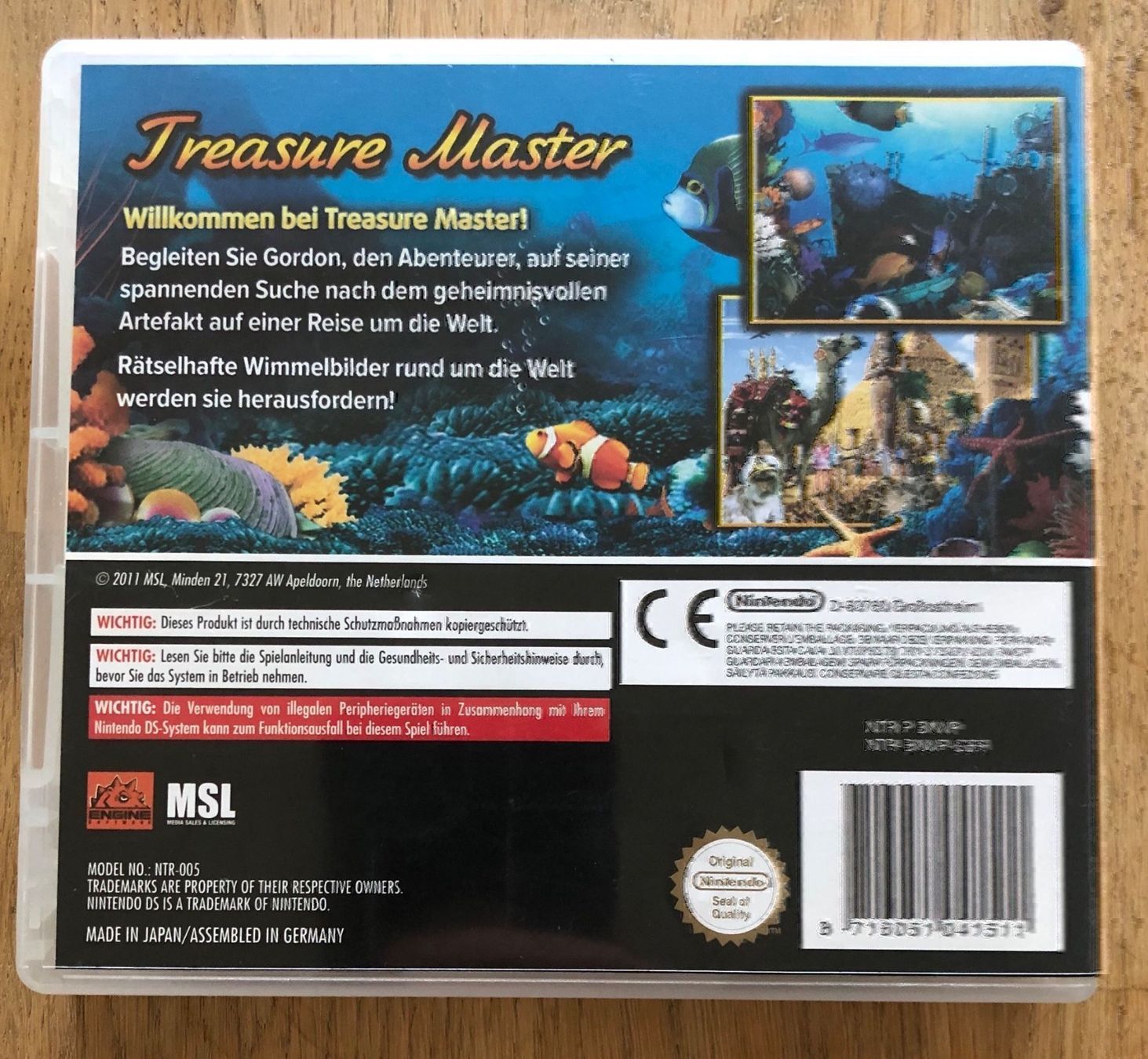 Giochi: Treasure Master für Nintendo DS – Usato da Kestenholz venduto da Mad18 1