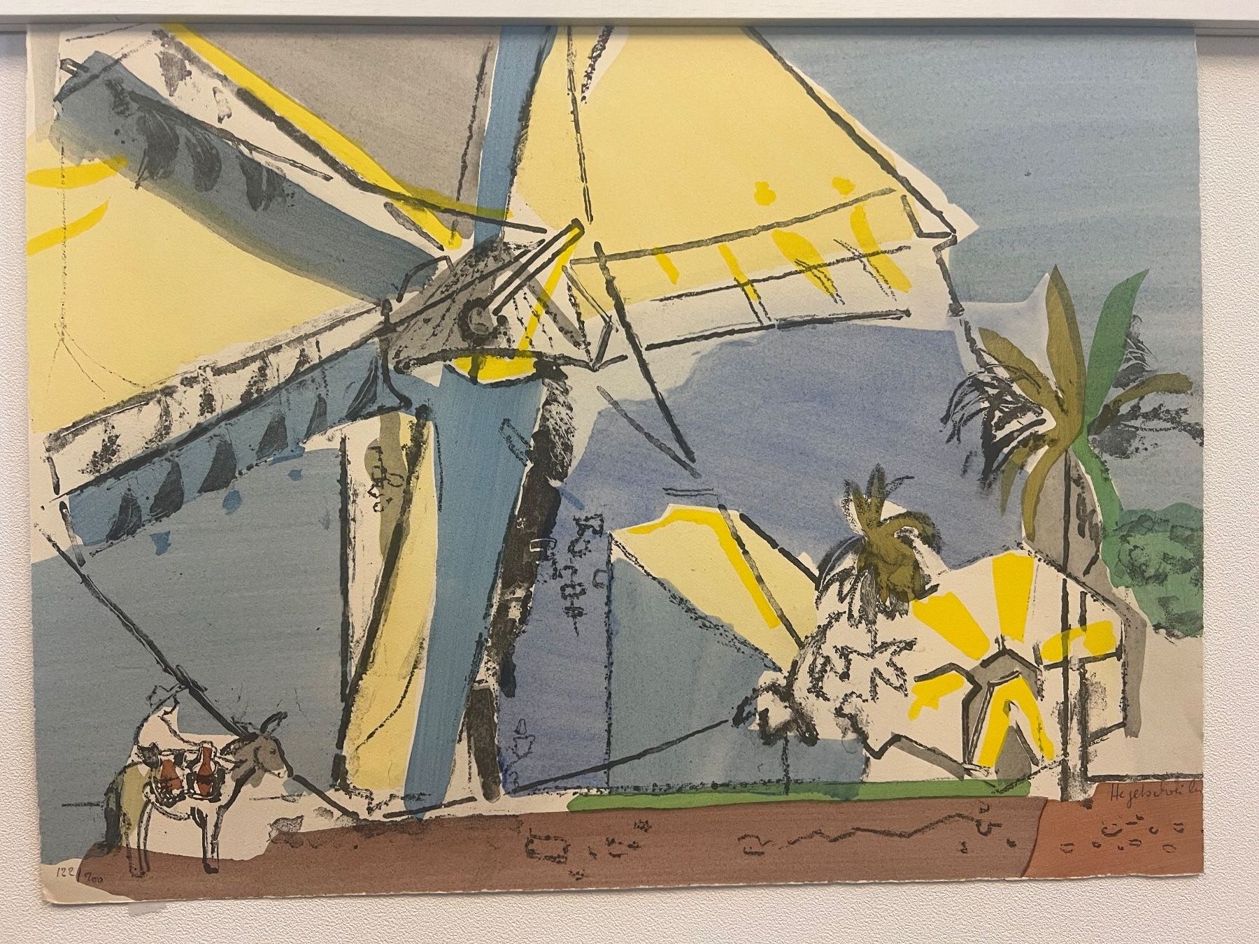Arts picturaux & lithographies: Max HEGETSCHWEILER (1902 - 1995), Handsigniert – D'occasion à Brüttisellen par Betty_1972 1
