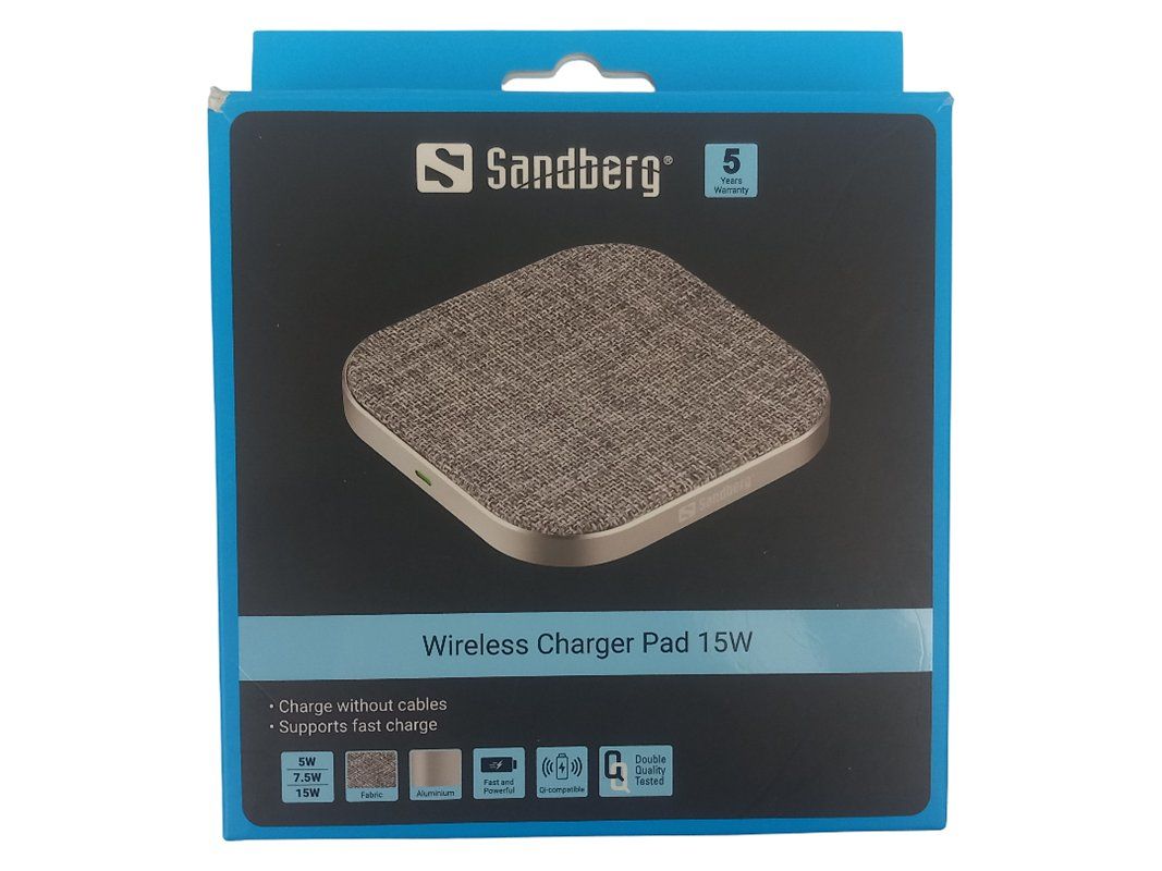 Ladegeräte: SANDBERG Wireless Charger Pad 15W – Neu und originalverpackt aus Hünenberg von Restwert_Zug 7