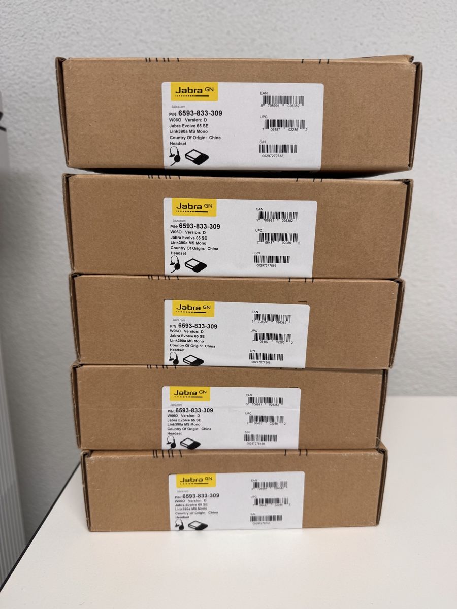 Jabra Kopfhörer: Jabra Evolve 65 SE – Neu und originalverpackt aus Neuhausen am Rheinfall von gk1_mw6f 4