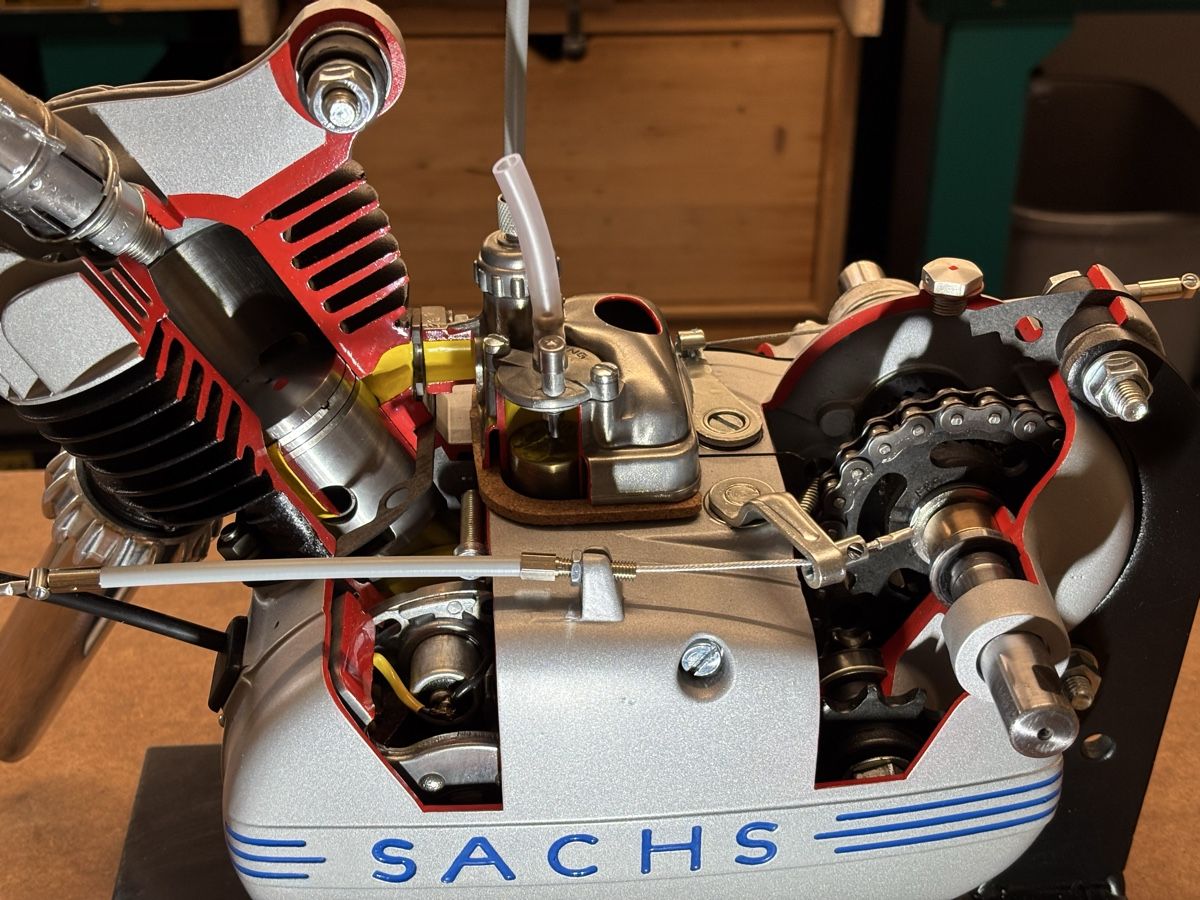 Sachs Motoren: Sachs Schnittmotor 50/2  1956 – Neu und originalverpackt aus Thun von Tresorknacker 6