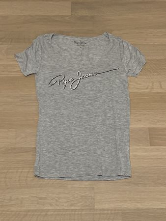 Graues Pepe Jeans T-Shirt Gr. XS