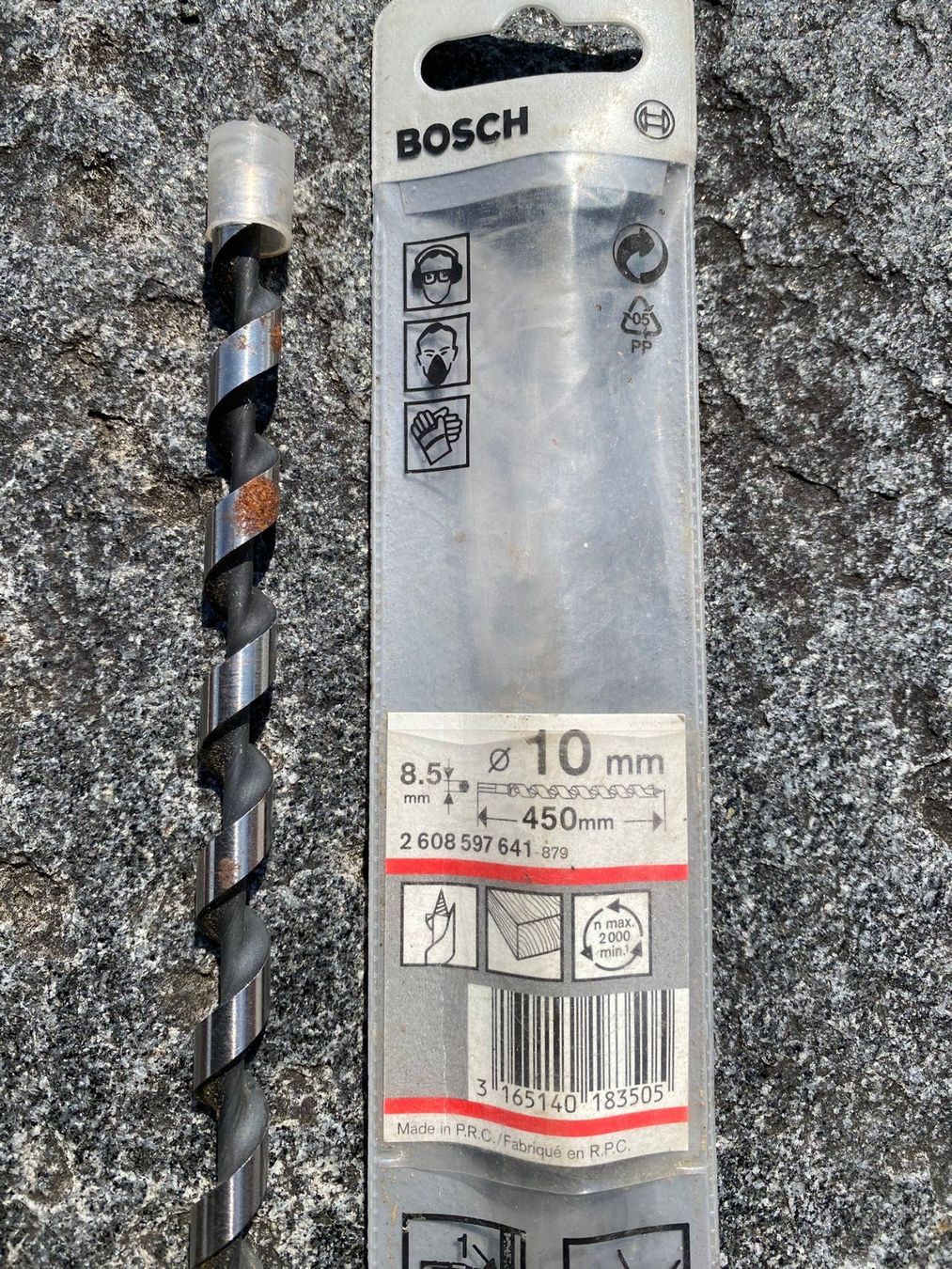 Bosch Tutti gli attrezzi: Holzbohrer 2 Stk 10/12mm x 450mm – Usato da Merligen venduto da shalimar64 1