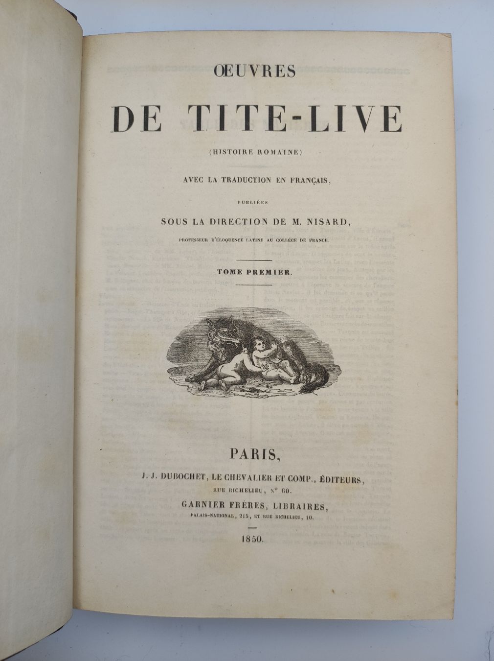 Libri: TITUS LIVIUS OEUVRES 1850 – Usato da Goldach venduto da Gaip