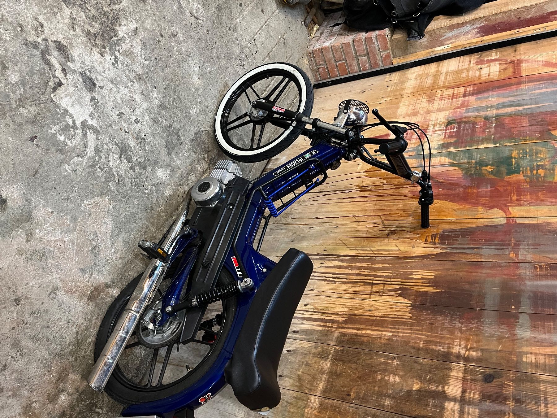 Puch Ciclomotori: Puch Maxi s Nacht Blau – Usato da Oberhof venduto da farmer34 1