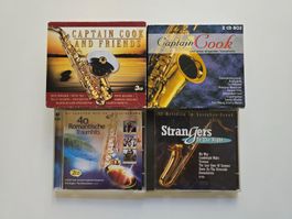 9 CD Saxophon Musik u.a. Captain Cook