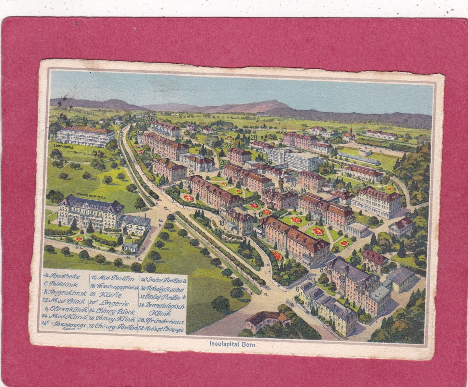 Cartes postales: Bern Inselspital 1940 – D'occasion à Herisau par Lisegrat2008
