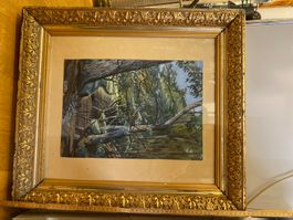 Landschaftsbild von J Carl Rohmer