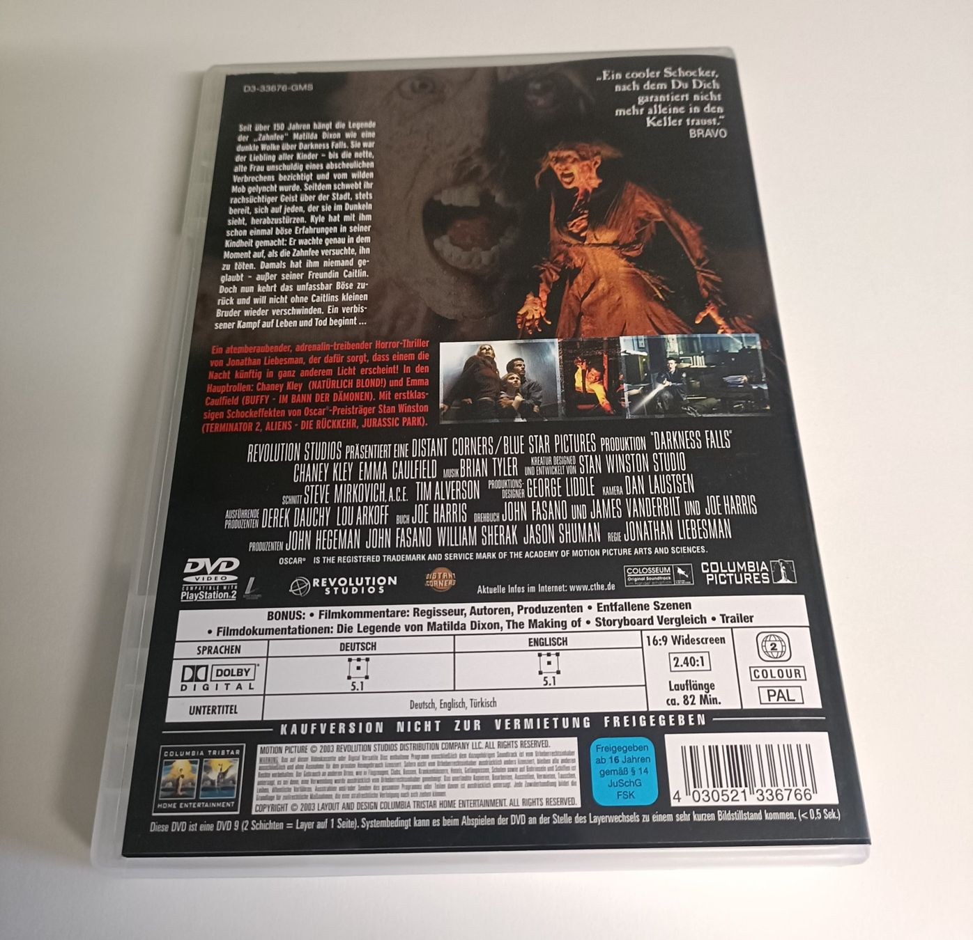 Tutti i DVDs: Der Fluch von Darkness Falls – Usato da Köniz venduto da Movieportal007 1