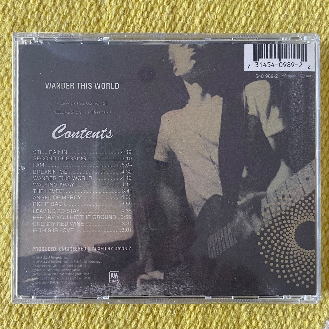 CD: JONNY LANG-WANDER THIS WORLD – Usato da Rorschacherberg venduto da CD-Roli 1