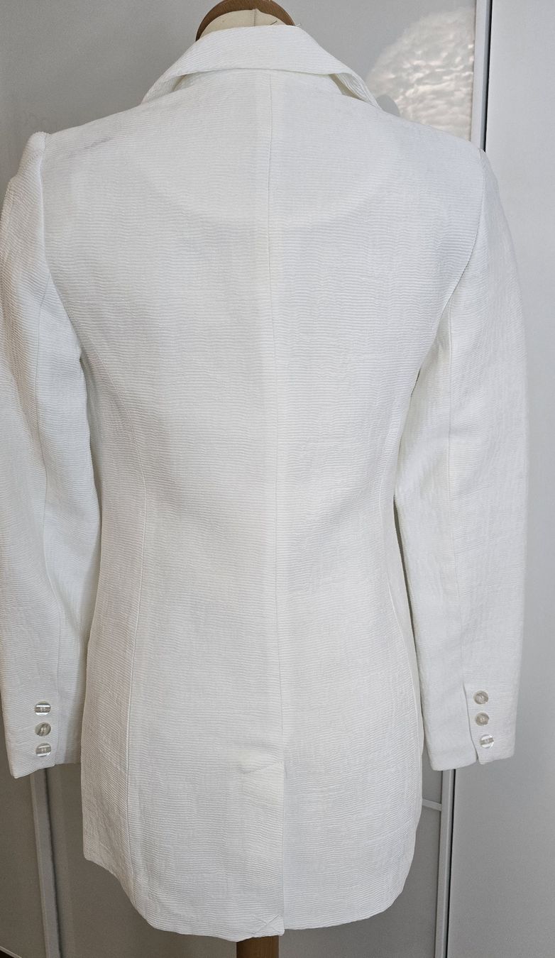 Na-kd Giacche: veste blanche neuve ceintrée taille 34 – Nuovo e nell'imballaggio originale da Genève venduto da Saleena 2