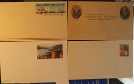 USA 4 Postkarten