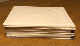 10 Luftpolstertaschen, weiss, Format 14/D