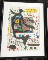 Orig. Joan MIRÓ - Farblithografie - Galerie Maeght "Cartons"