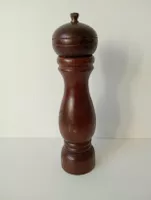 Pfeffermühle aus Holz – Vintage Gewürzmühle 21 cm