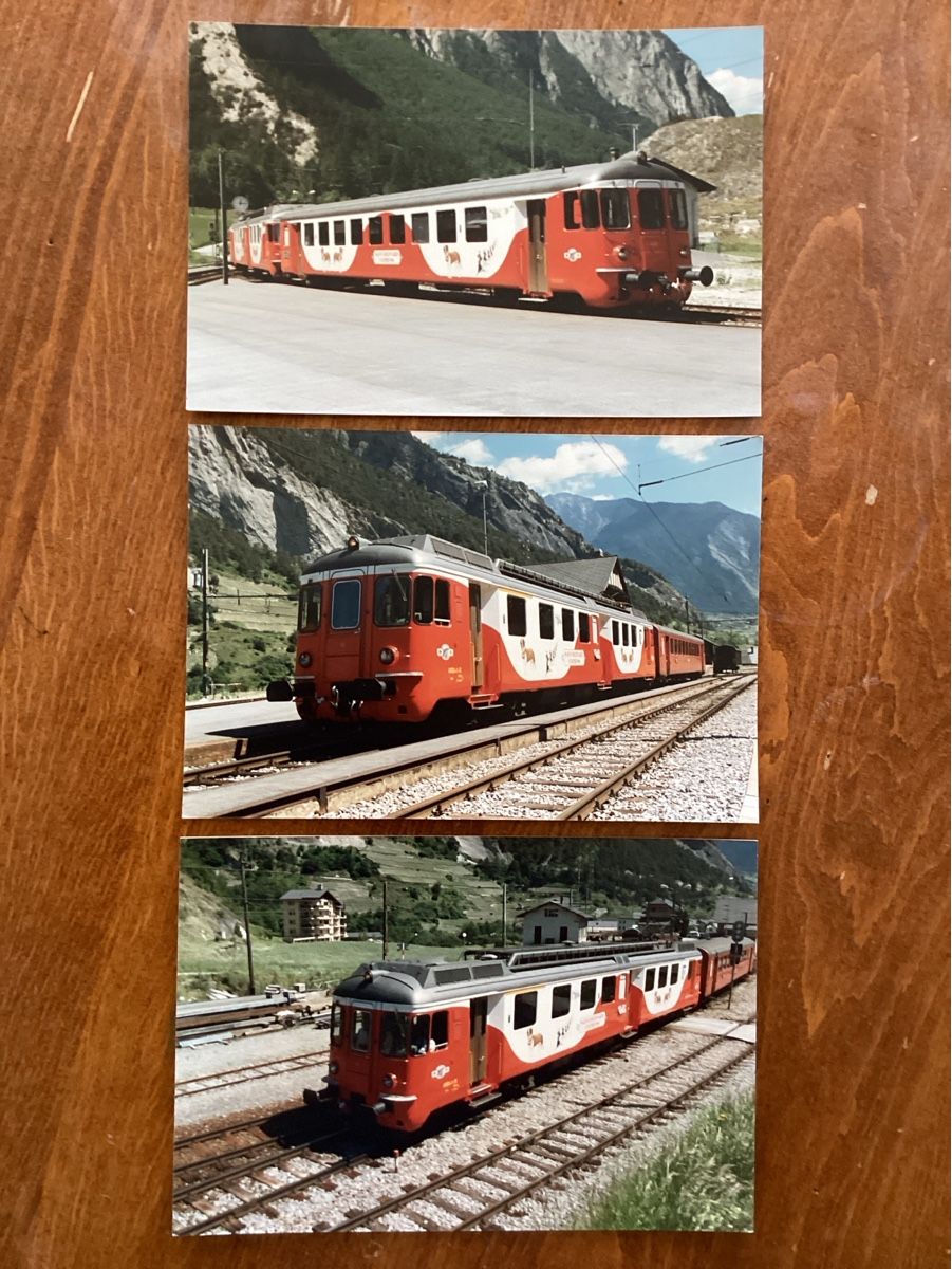 Poster & Bilder: 3 photos Saint-Bernard Express – Gebraucht aus Orvin von Abydos01