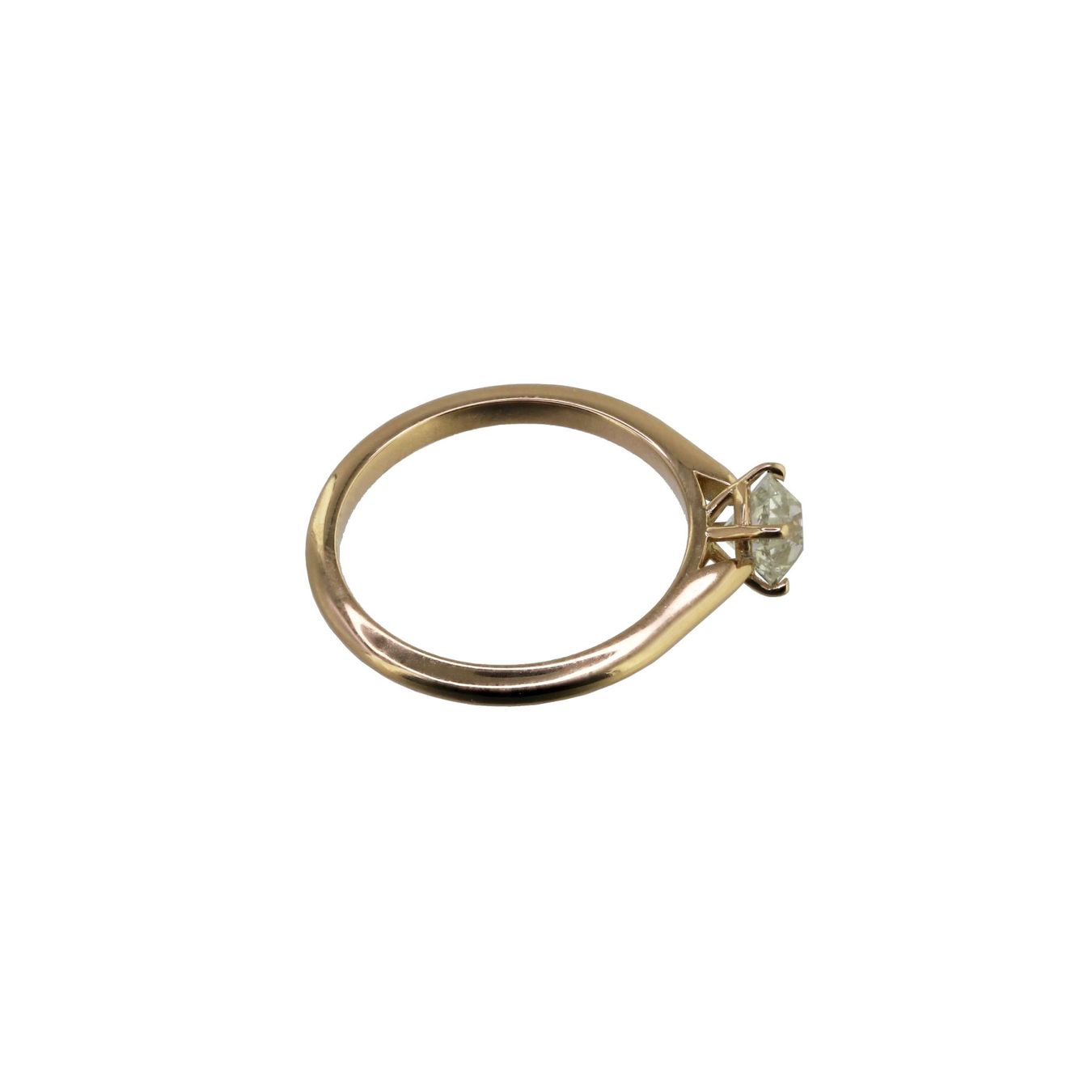 Anelli: Diamant Solitär Ring – Usato da Zürich venduto da Vintage-Jewellery 2