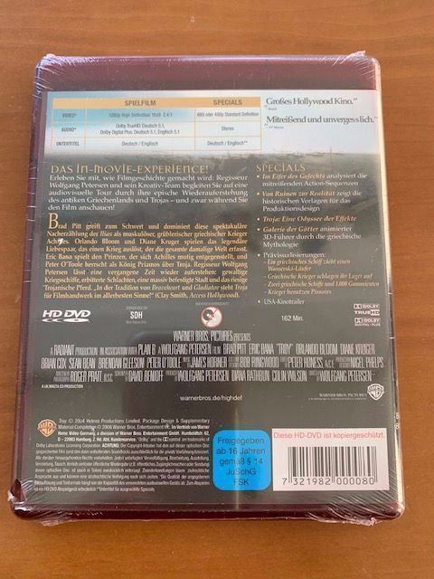 Tutti i DVDs: HD DVD Troja – Nuovo e nell'imballaggio originale da Oberweningen venduto da Bumblebee2 1