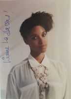 Lianne La Havas Autogramm signiert Foto 20x30cm