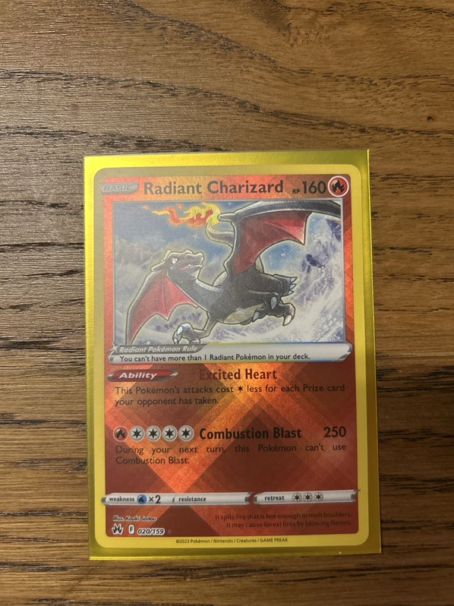 Pokémon Sammelbilder & Trading cards: Radiant Charizard – Neu (gemäss Beschreibung) aus Stüsslingen von SSchiro
