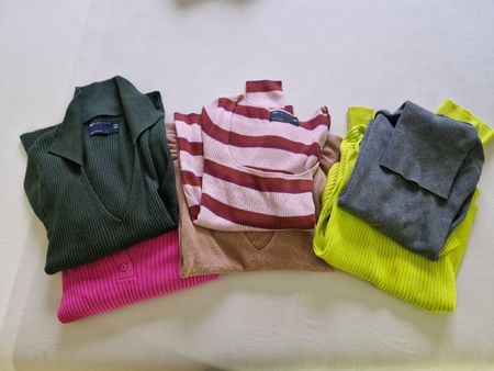 Set of 6 Ribbed Sweaters ASOS Design 32