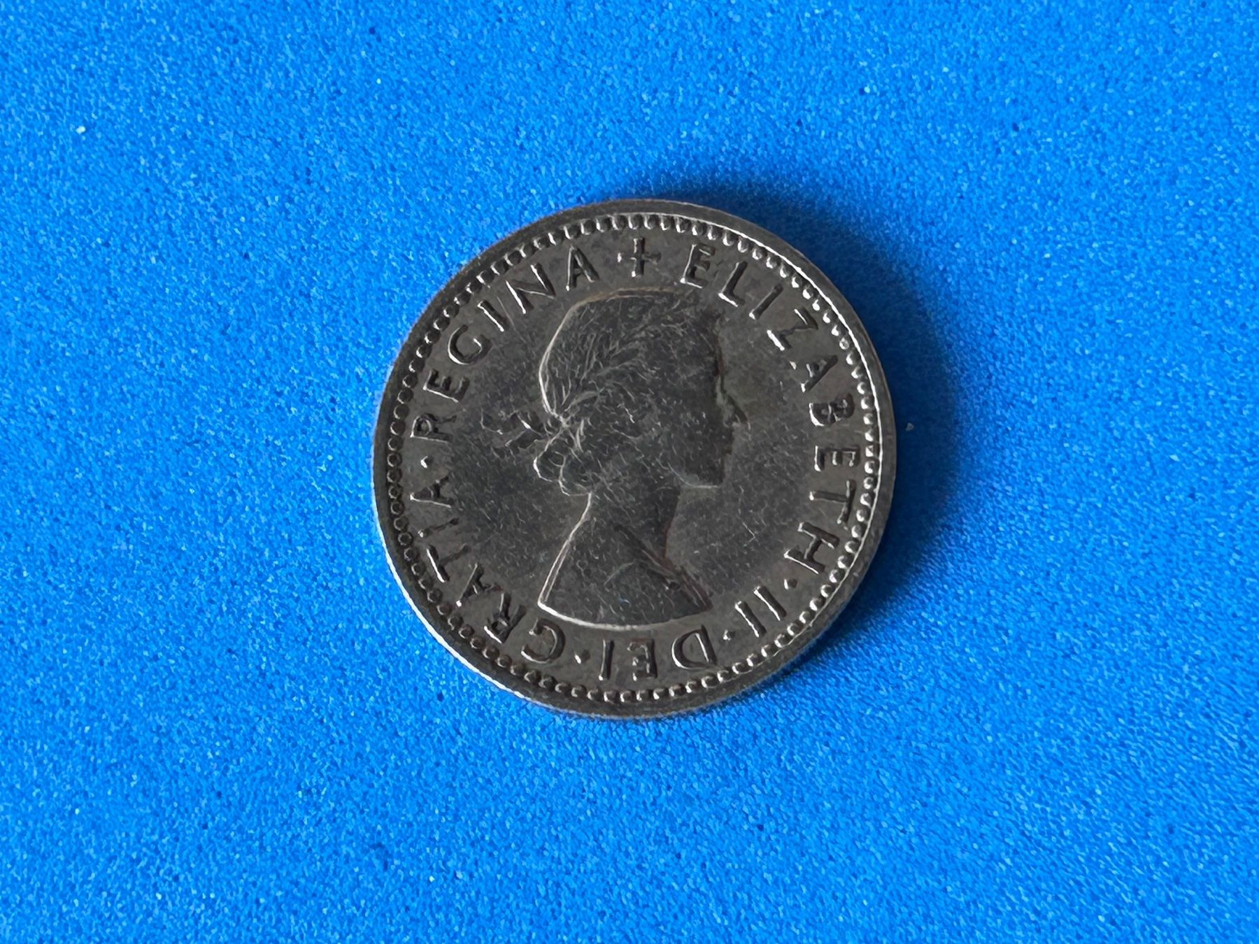 Tutti le monete: UK - 6 Pence 1958 – Usato da Corcelles NE venduto da AJKader 4