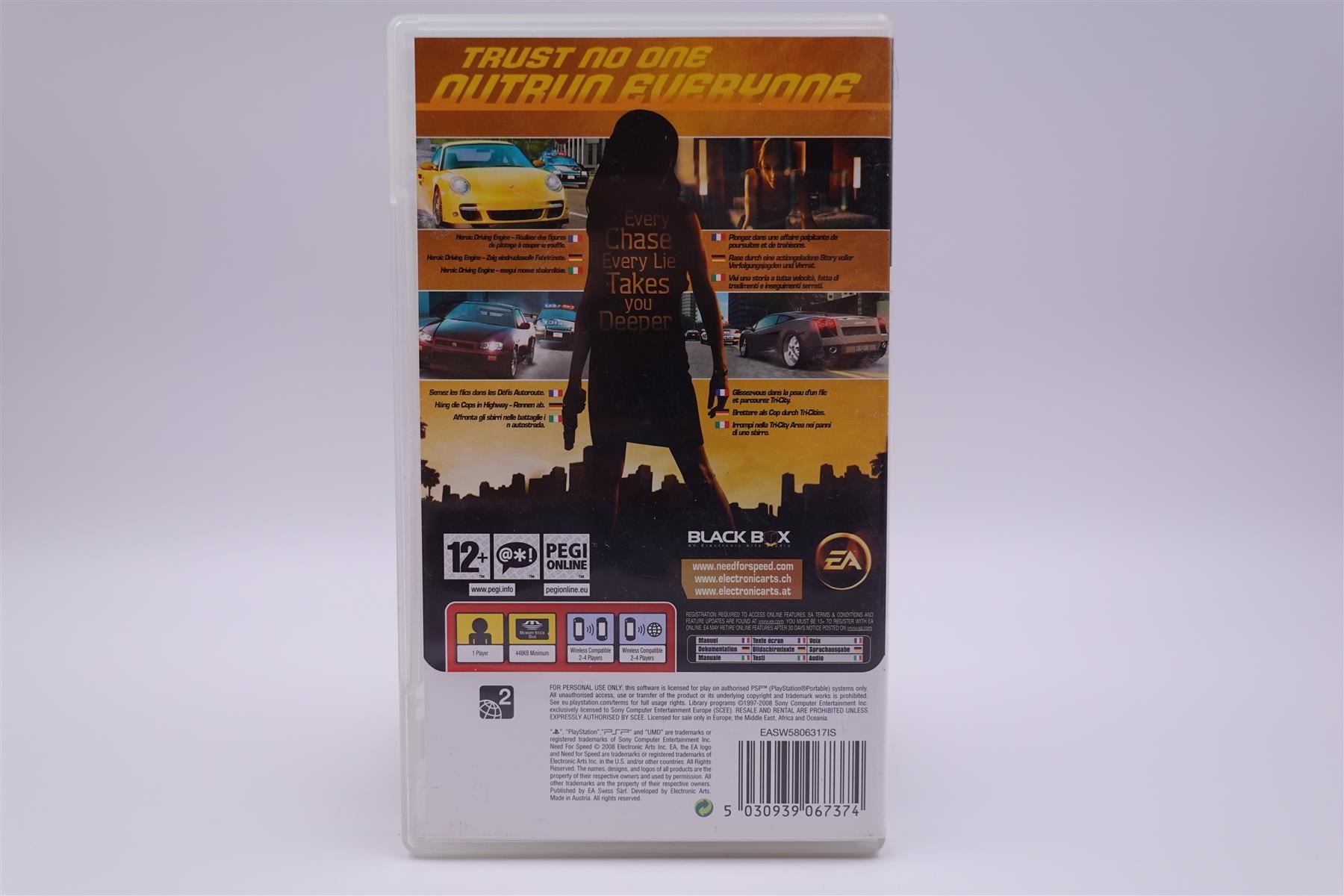 Sony Giochi: Need for Speed Undercover (PSP) – Usato da Herisau venduto da ZelliZone 1