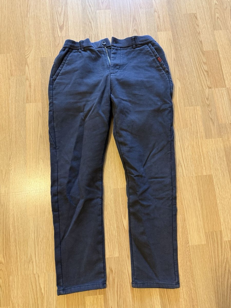 Pantaloni: Modische Stoffhose Dunkelgrau - Grösse L – Usato da Oberhofen Thun'see venduto da ClaudiaKelesh