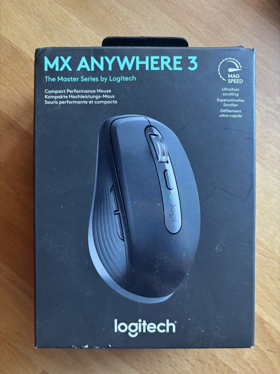 Logitech Maus: Logitech MX Anywhere 3 Maus mit USB Empfänger  – Gebraucht aus Zürich von Tabledance