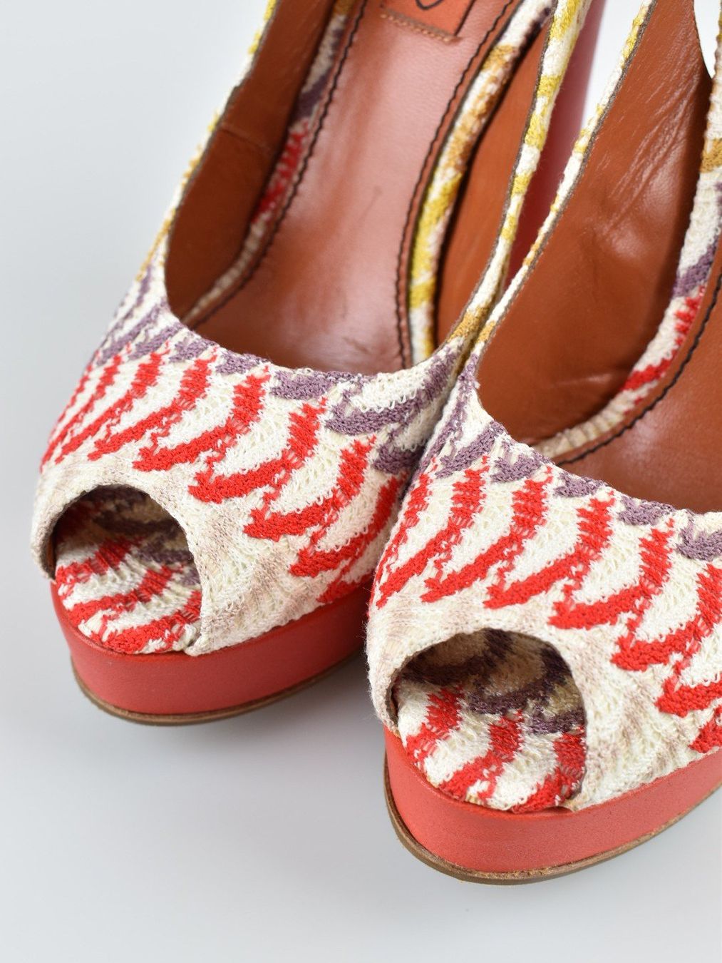 Missoni Scarpe da donna: Missoni Slingback-Plateausandalen, Gr.37.5 – Nuovo (secondo la descrizione) da Nürensdorf venduto da 2ND_STORY 6