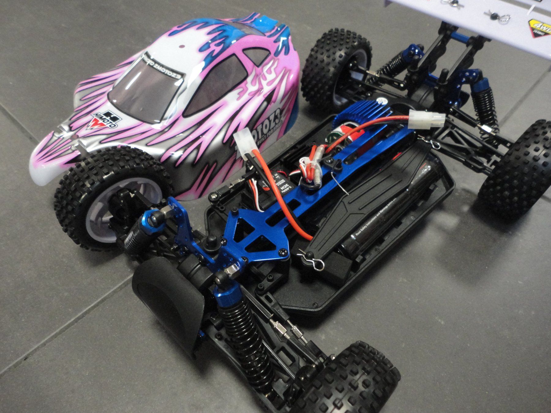 RC Modellbau: Allradbuggy komplett Set 1:10 alles Neu – Neu und originalverpackt aus Horgen von RcModell 5