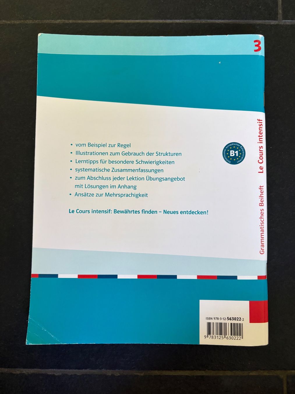 Libri: Le Cours intensif 3 – Usato da Zürich venduto da RZH 3