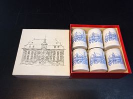 6x Zofingen Mini Bierkrüge