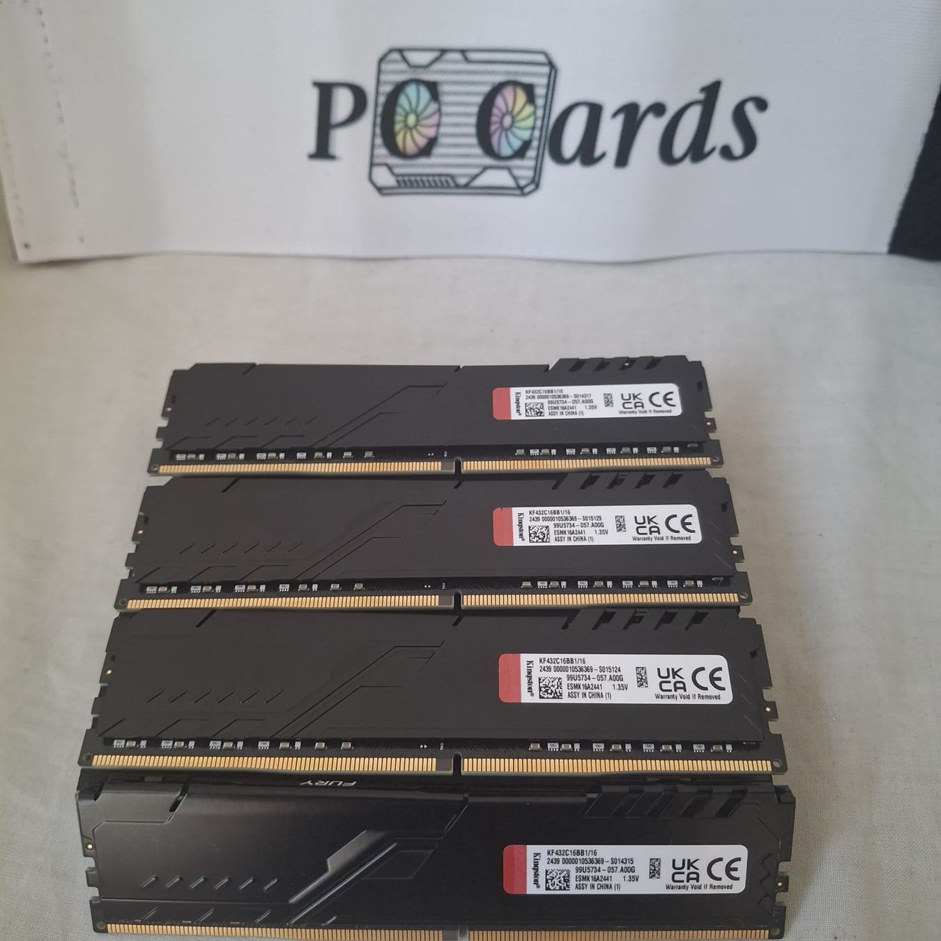 Hyperx Memoria / RAM: Ram DDR4 HyperX Fury 64GB – Usato da Genève venduto da PC-CARDS 1