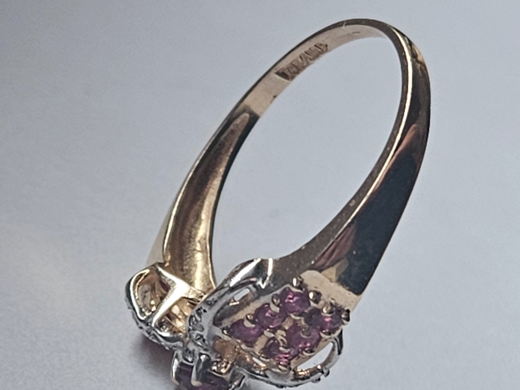 Anelli: 585 Gold Ring + Rubinen & Diamanten – Usato da Binningen venduto da lieblingsstyle 6