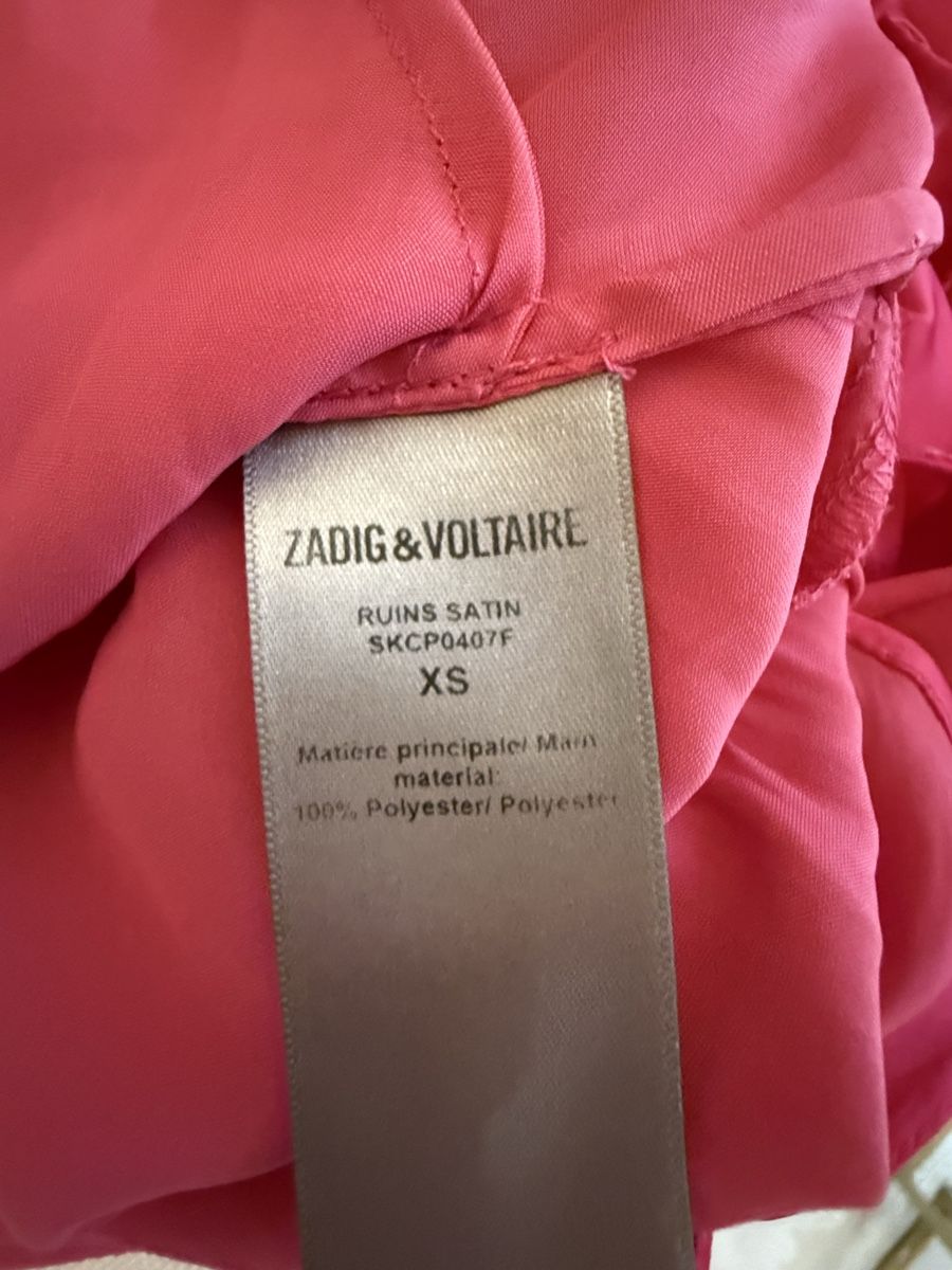 Zadig & Voltaire Kleider: Zadig Voltaire Kleid/Pink/ Gr.XS/Seide – Gebraucht aus Zürich von secondhandpassion 2
