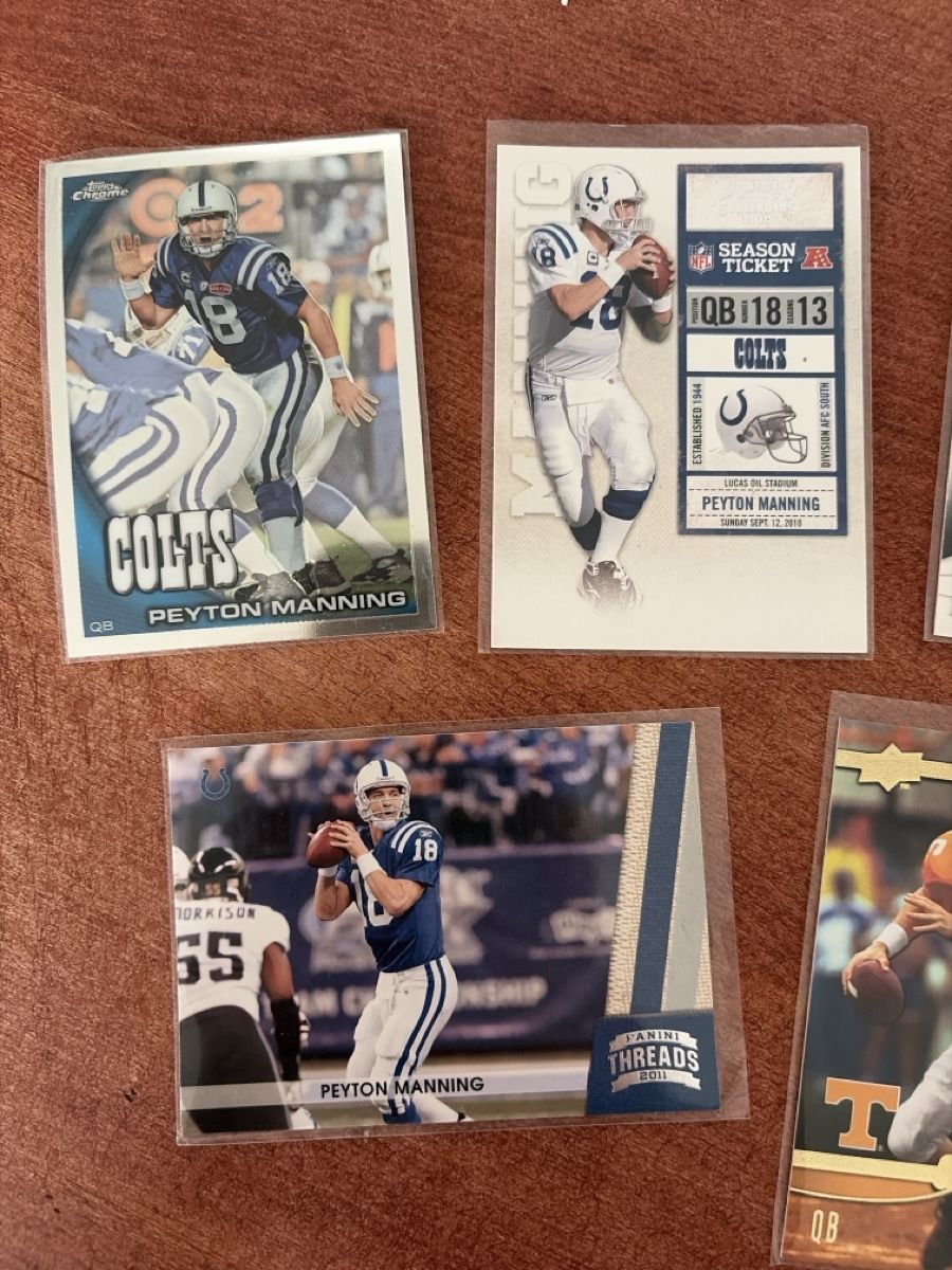 NFL Carte collezionabili: Peyton Manning - Tennessee & Colts - 12 Karten – Usato da Bern venduto da sam_25hm 3