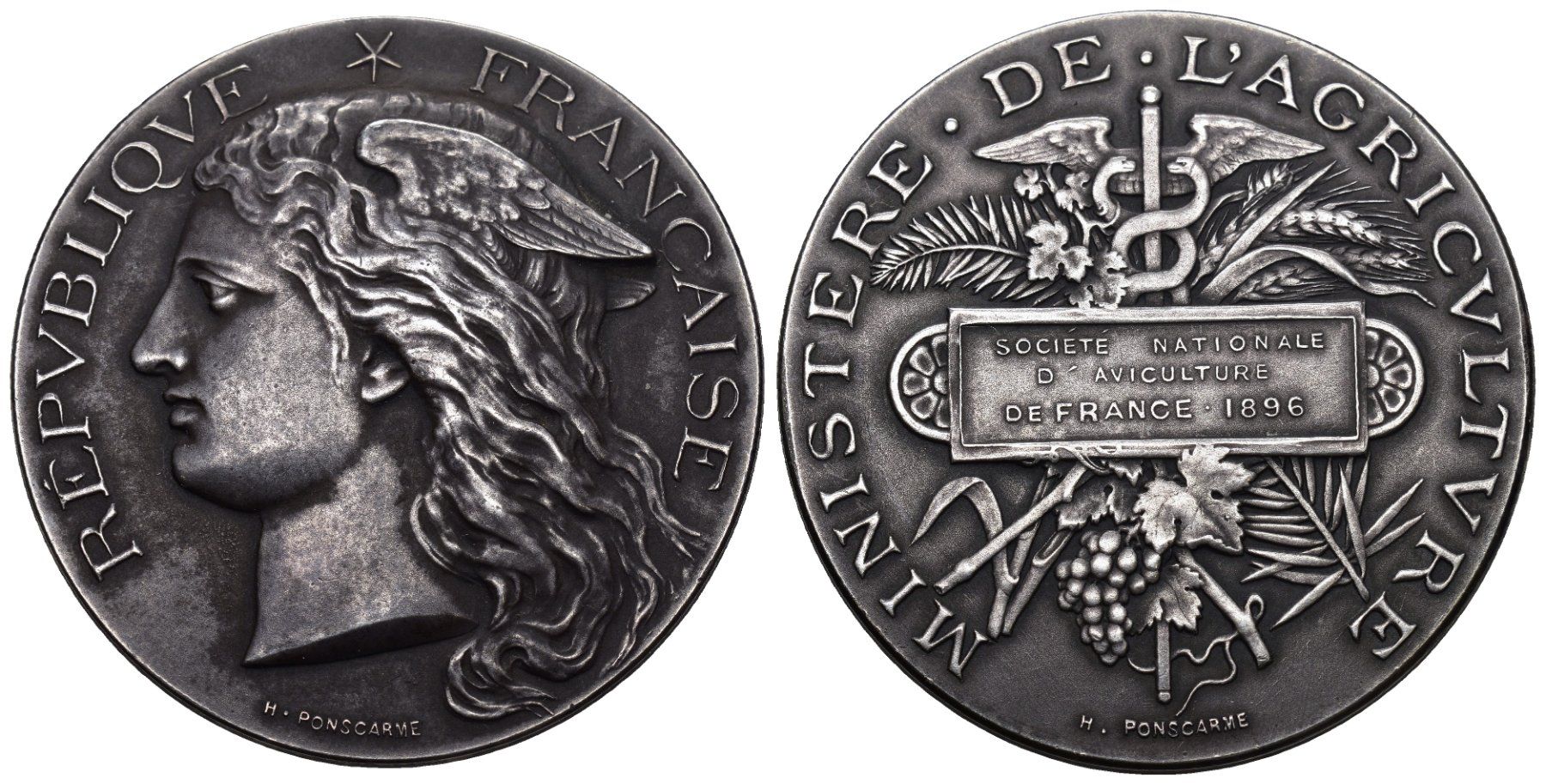 Médailles: Frankreich 1896 – D'occasion à Bern par numismatictops