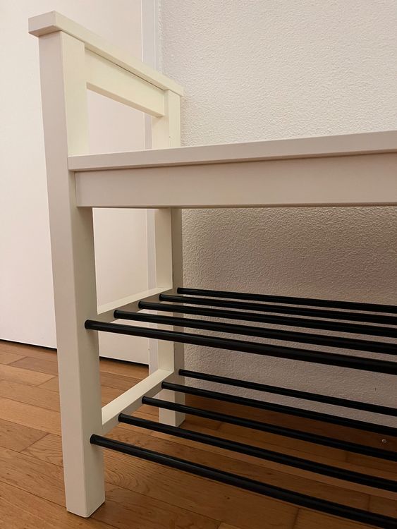 IKEA Hemnes Bank mit Schuhablage/Schuhregal (Gebraucht) in Wetzikon ZH für CHF 58 – nur Abholung auf Ricardo kaufen