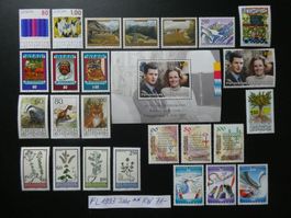 FL 1993 Jahr postfrisch zu 10% Katalog