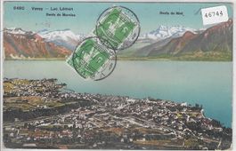Vevey - Lac Leman - Litho