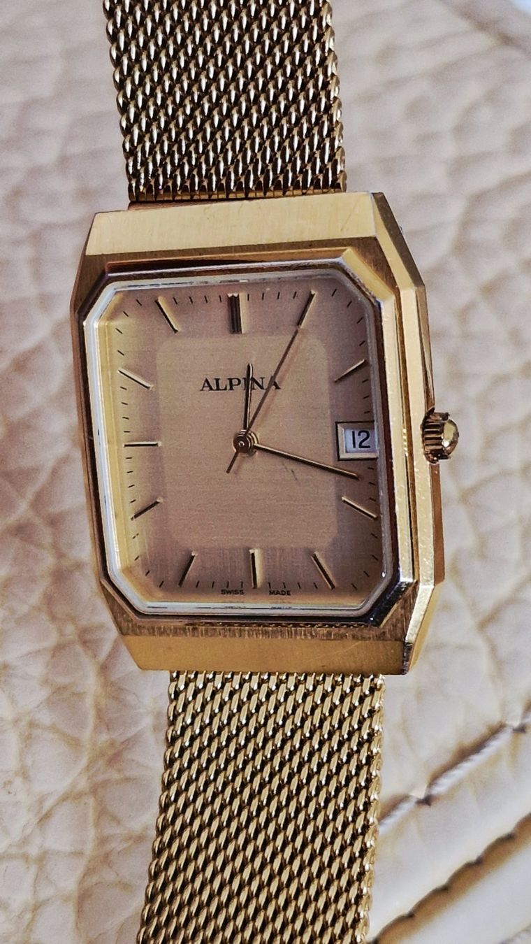 Alpina Montres: Alpina tank quartz – D'occasion à vevey par Edwatch 3