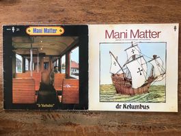 Lot 2 LP Mani Matter swiss songwriter