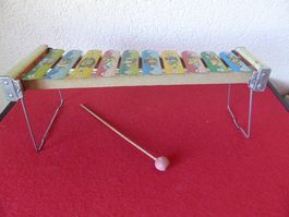 Altes Kinder Xylophon Vintage