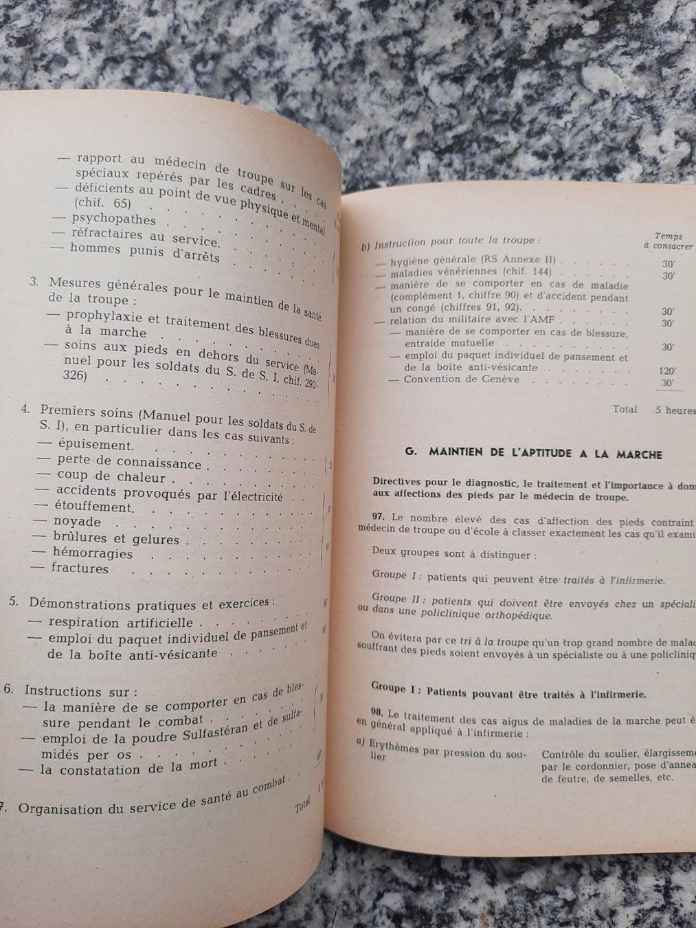 Libri: Instructions pour le service de santé – Usato da Ruswil venduto da Sammlergeist 3