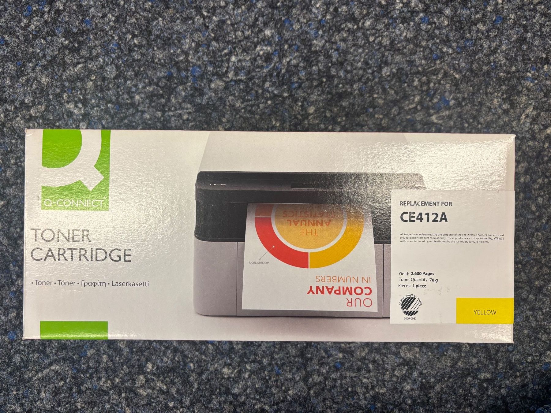 Druckerpatronen & Toner: Q-Connect Toner CE412A Yellow neu – Neu und originalverpackt aus Aarau von ric_j2fq