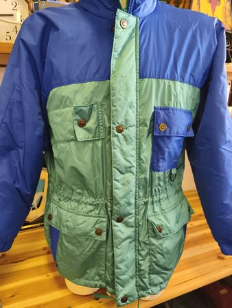 Alpin Winterjacke Herren blau-tuerkis Grösse L(A69)