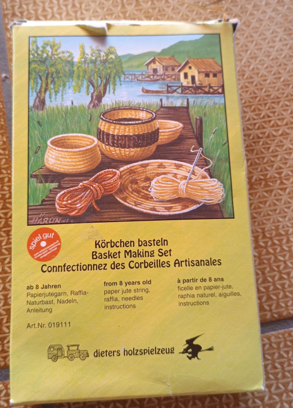 Kit bricolage: Kit vannerie corbeille - activité manuelle – Nuovo e nell'imballaggio originale da Cornaux NE venduto da Mimi983