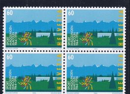 Postfrisch 4er Block Werbemarken 1994