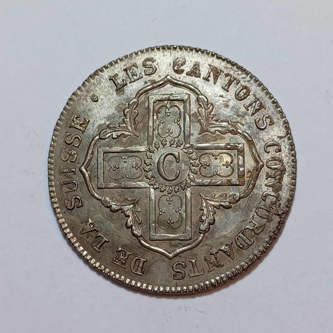 Tutti le monete: 5 Batzen 1828 Waadt vz – Usato da Pfäffikon ZH venduto da Schweizer_Muenzen 1